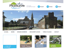 Tablet Screenshot of pluduno.fr
